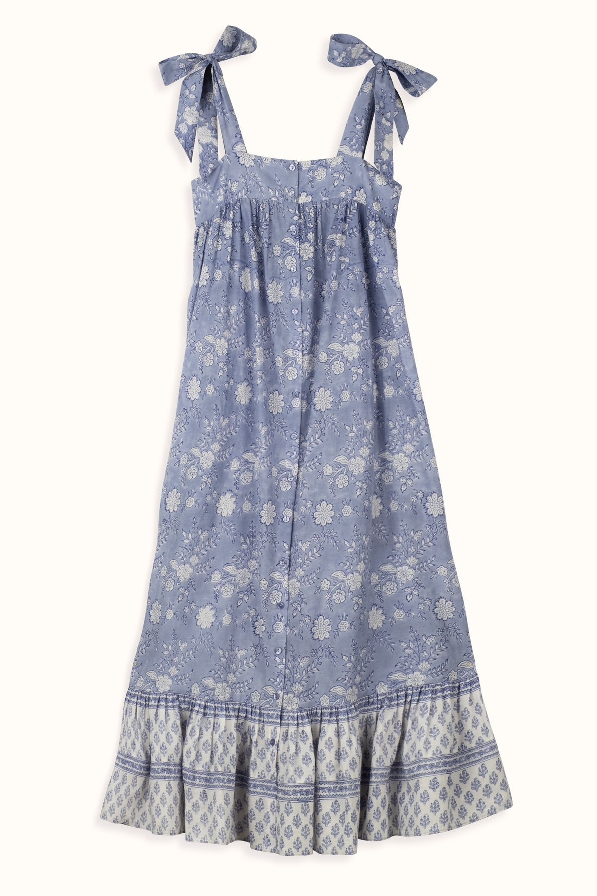 Maisy Dress Blue Floral - FINAL SALE