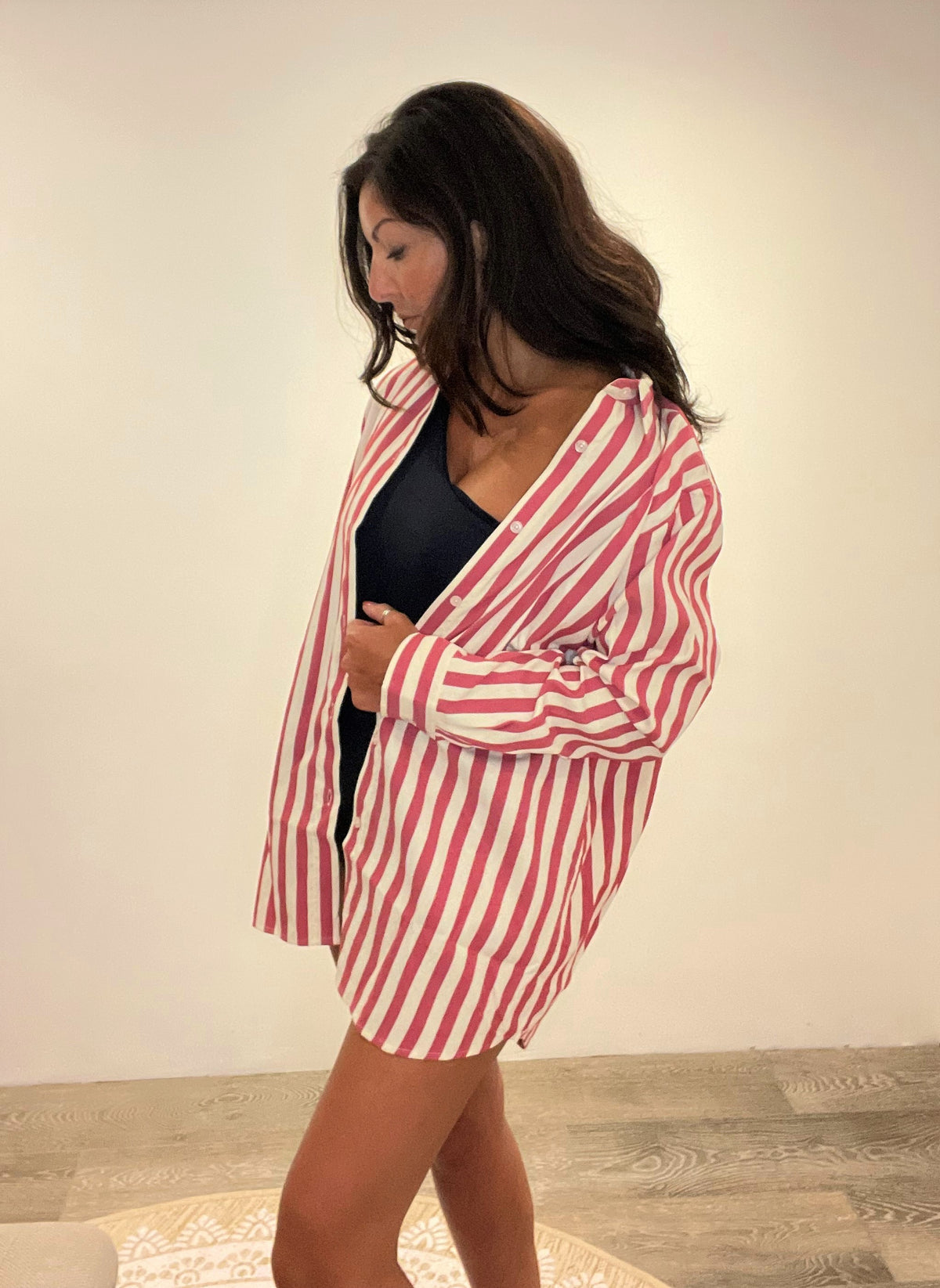 BUOY Red Stripe Shirt