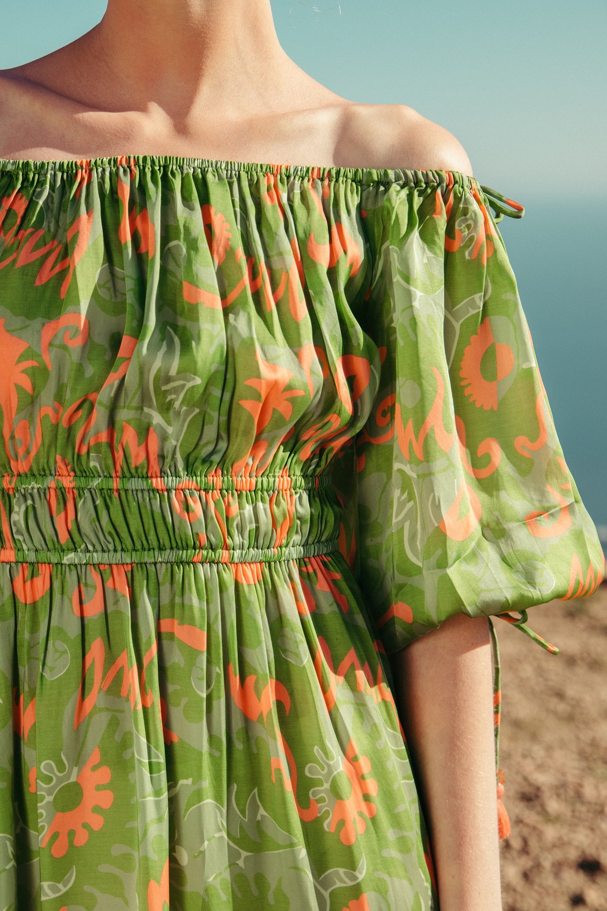 Daniella Midi Dress | Tropical - FINAL SALE