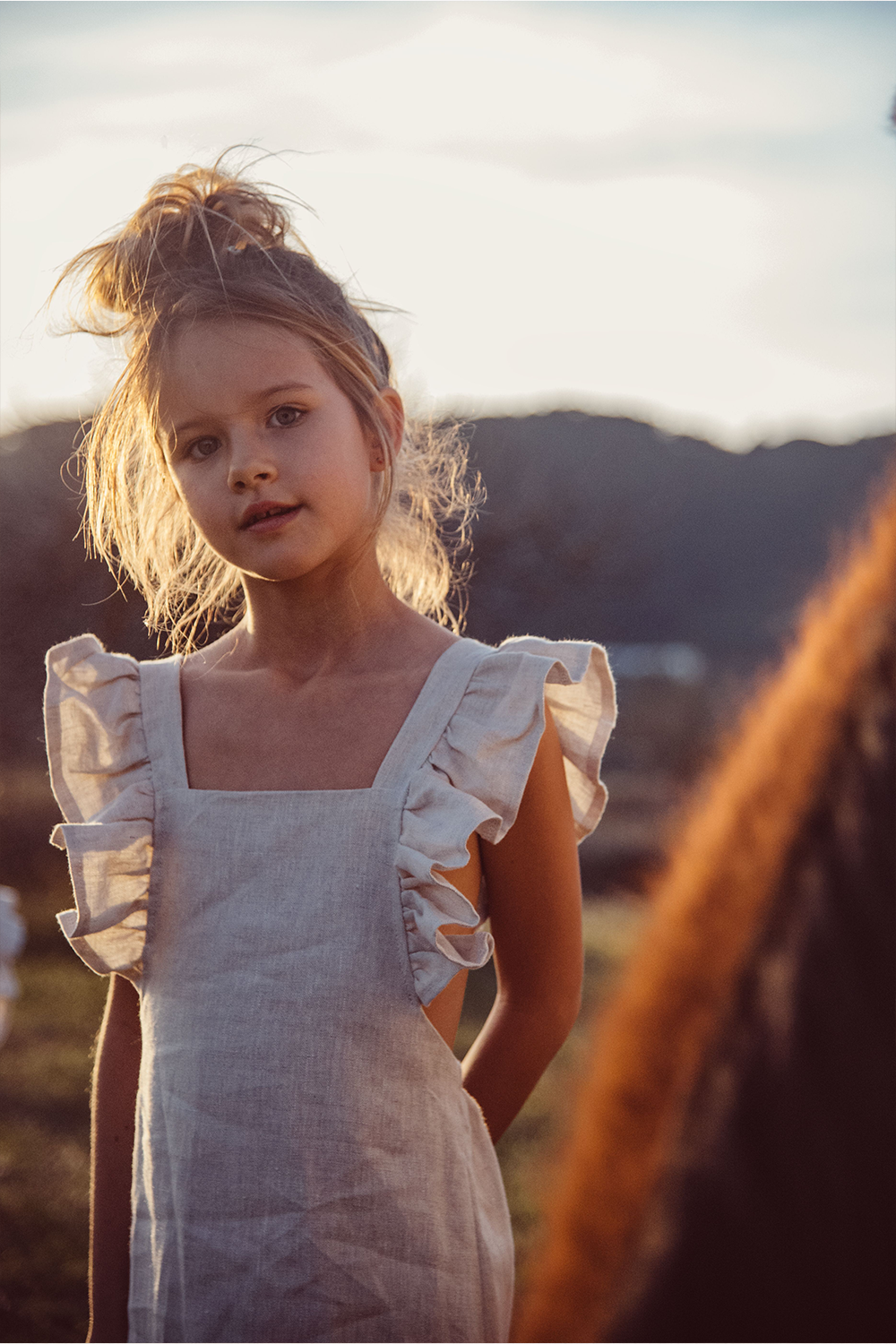 Girl's Florence Dungarees