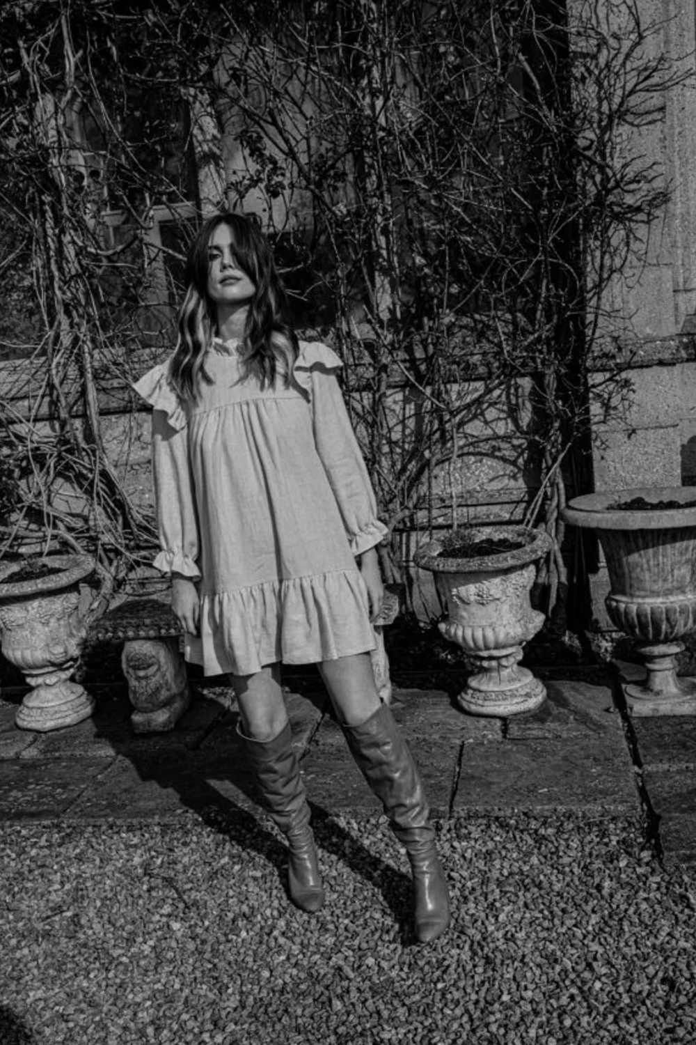 Mable Linen Dress by Femme Natural | FINAL SALE