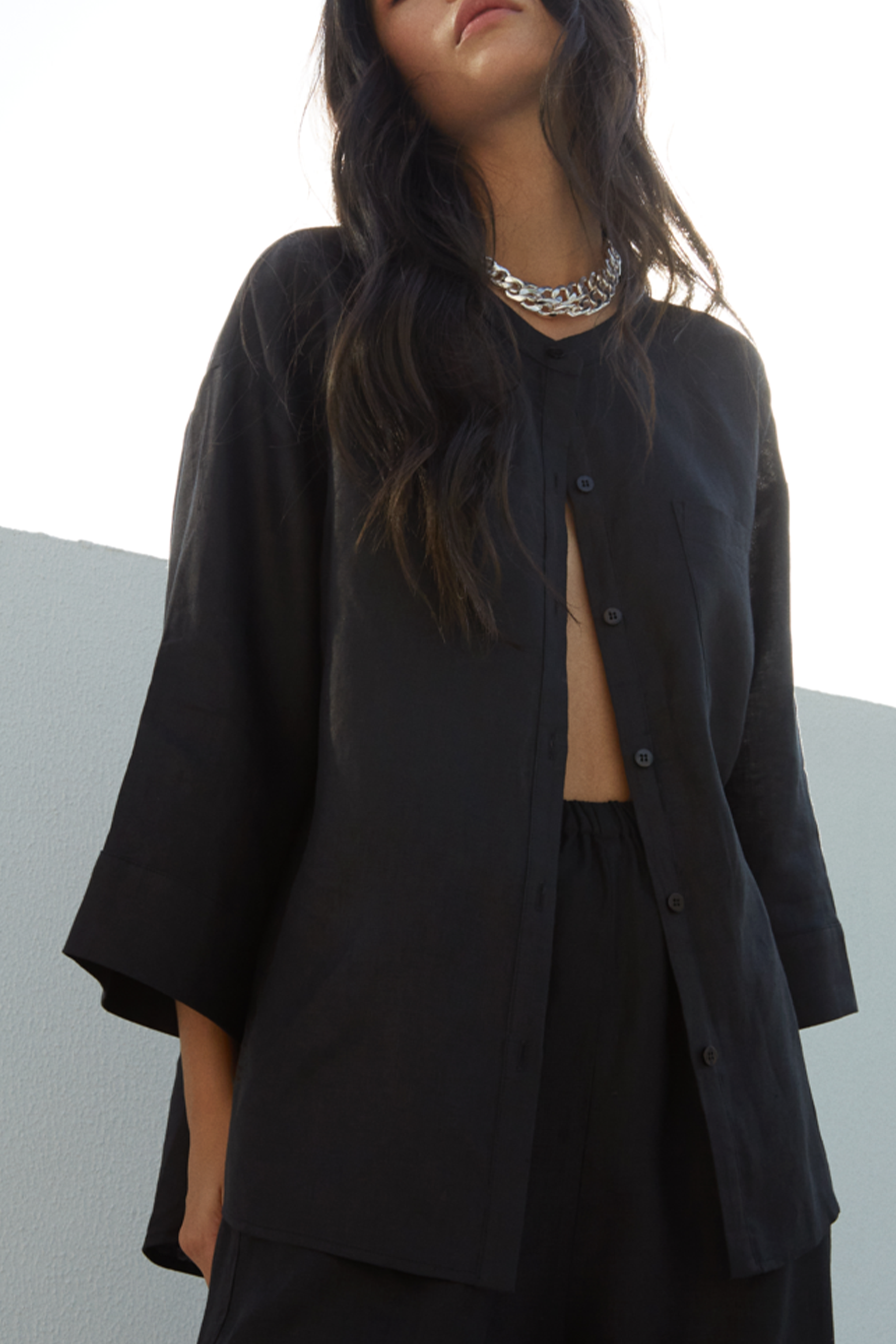 Andrea Linen Shirt | FINAL SALE