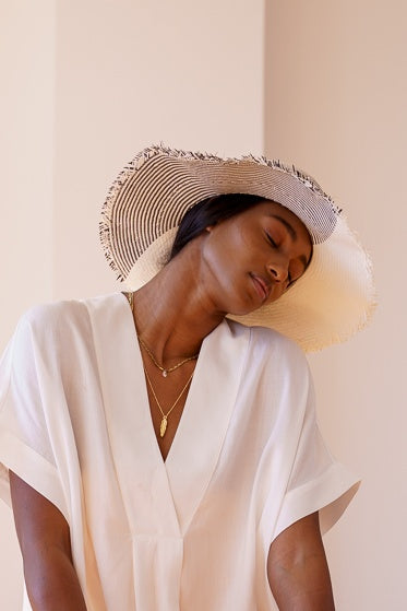 LILY HAT | BROWN - Packable | FINAL SALE