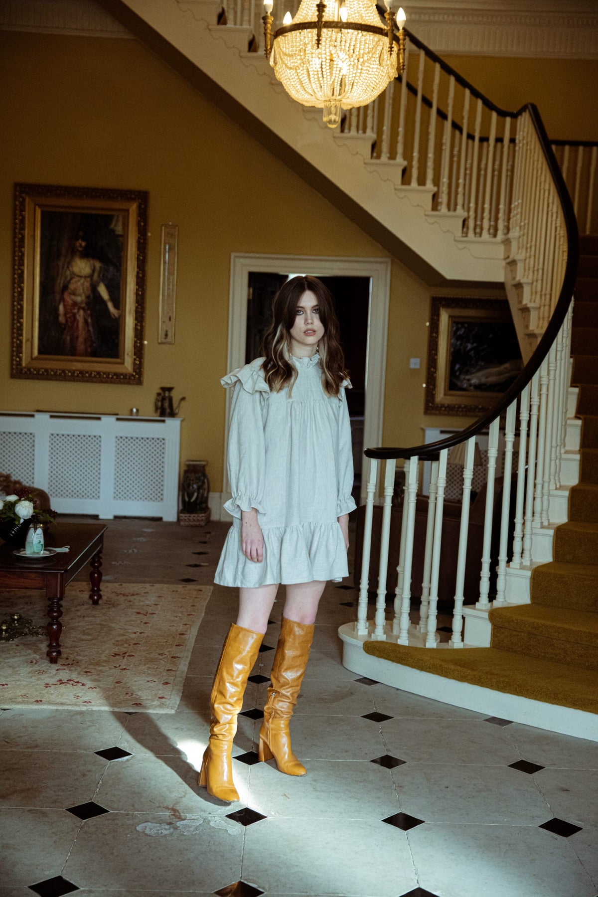 Mable Linen Dress by Femme Natural | FINAL SALE