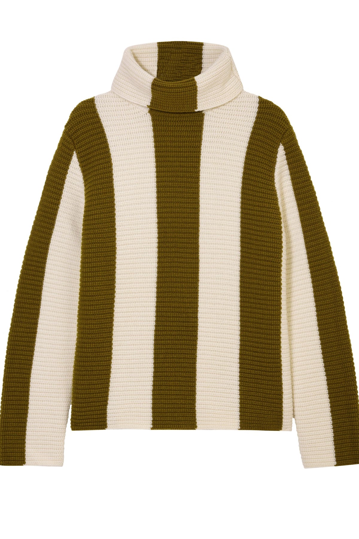MAST Striped Jumper | Warm Bronze