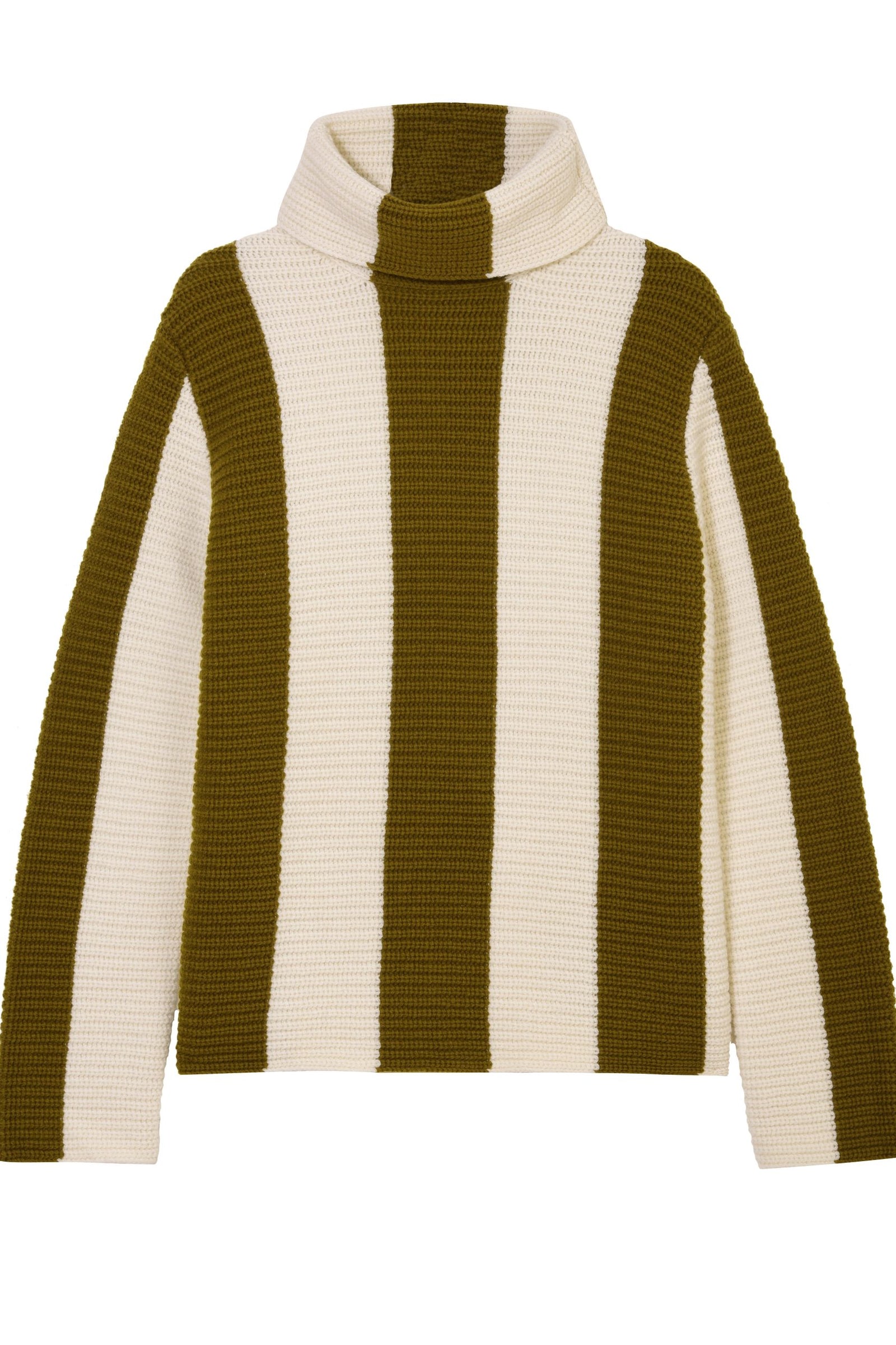 MAST Striped Jumper | Warm Bronze
