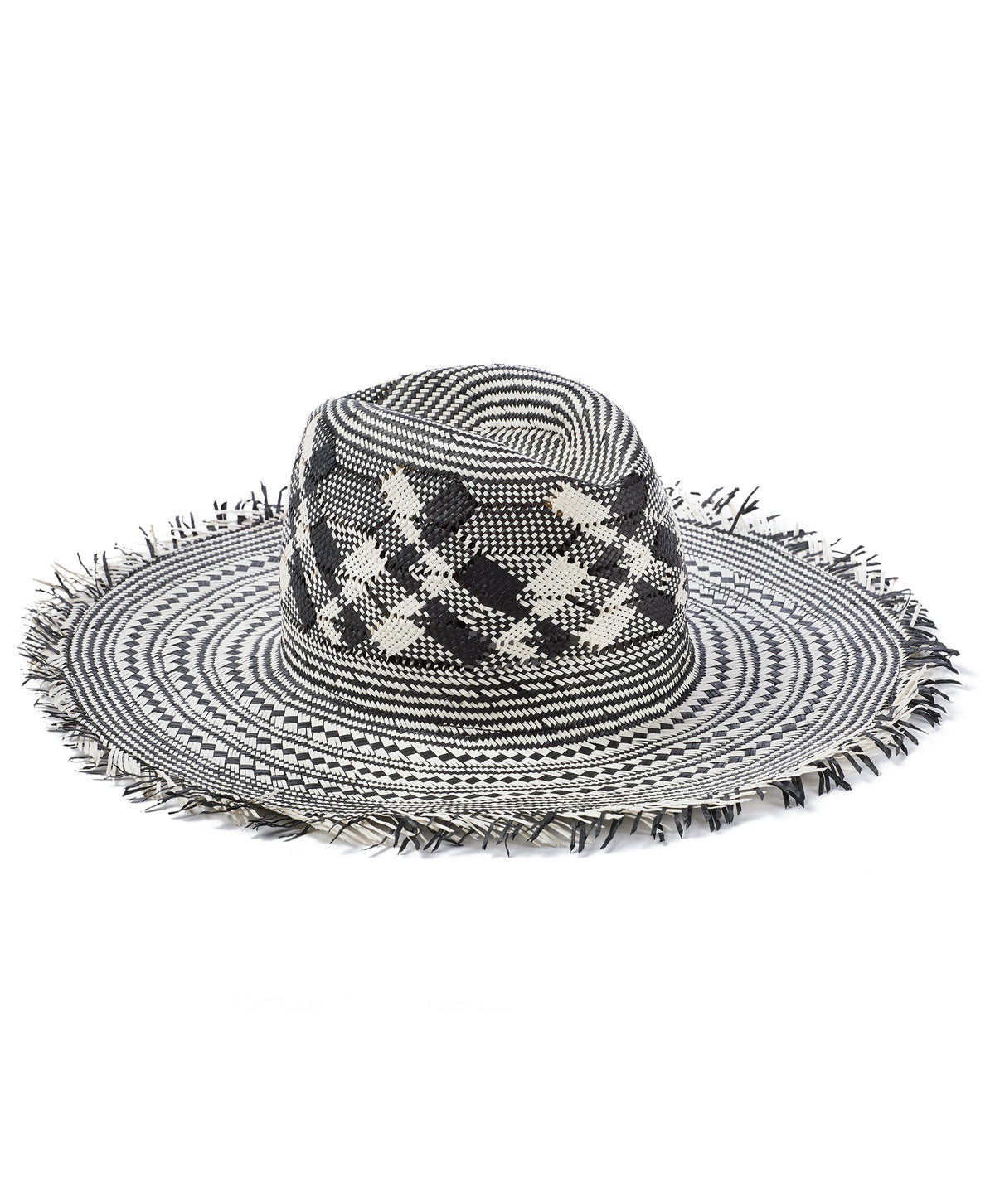 MIA HAT | BLACK/WHITE - Packable FINAL SALE
