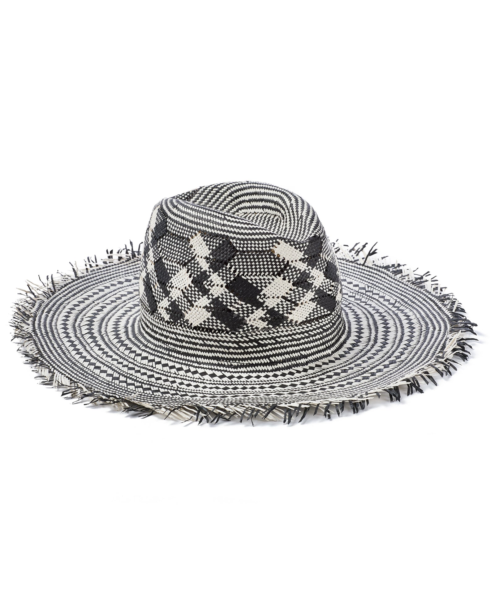 MIA HAT | BLACK/WHITE - Packable FINAL SALE
