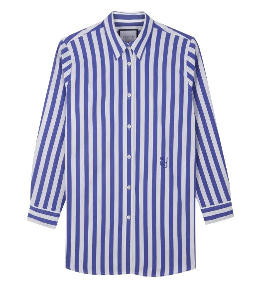 BUOY Blue & White Stripe Shirt