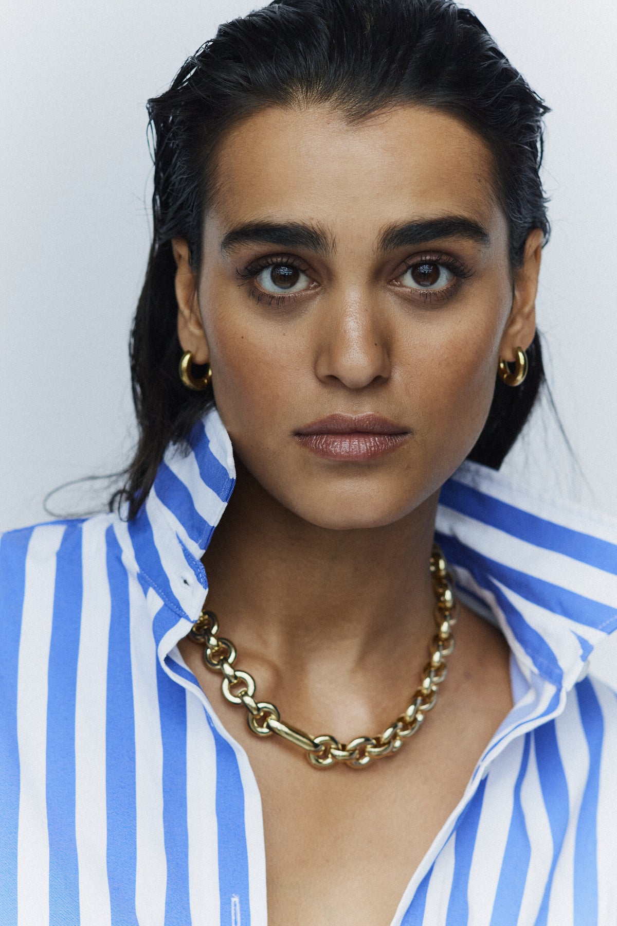 BUOY Blue &amp; White Stripe Shirt