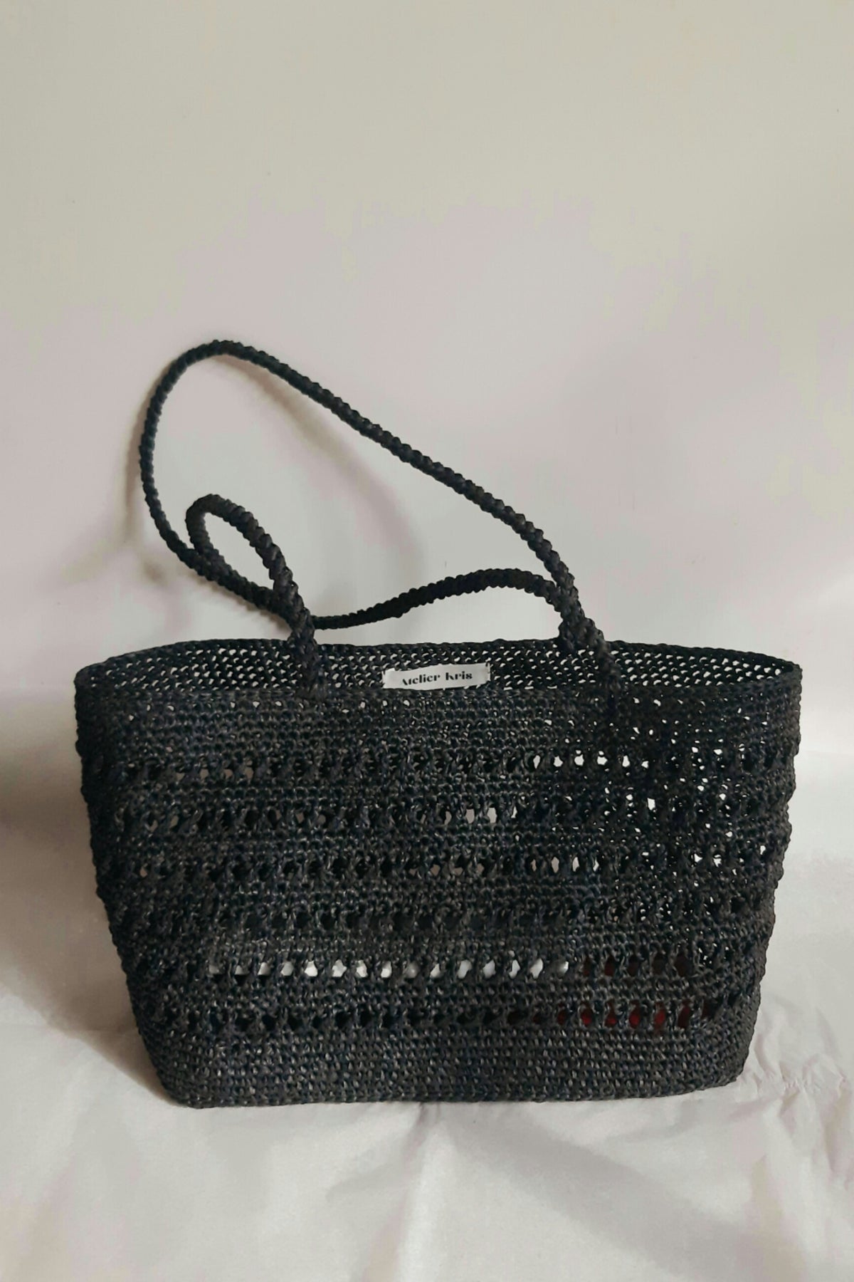 Renee Raffia Tote Bag