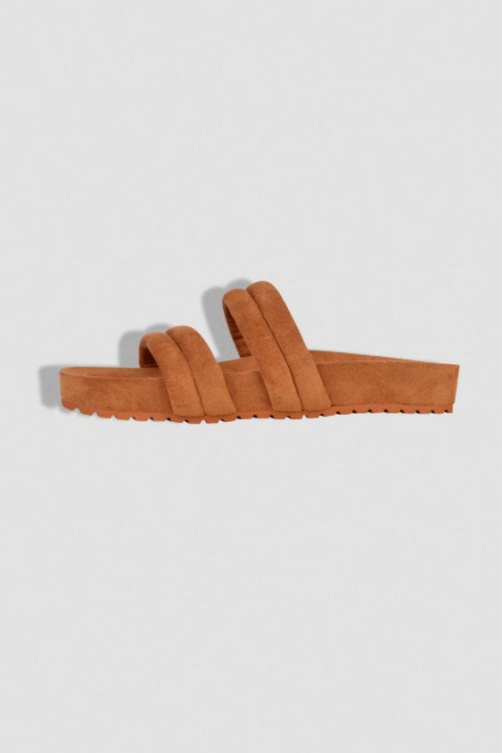Giles Quilted Suede Slides | FINAL SALE