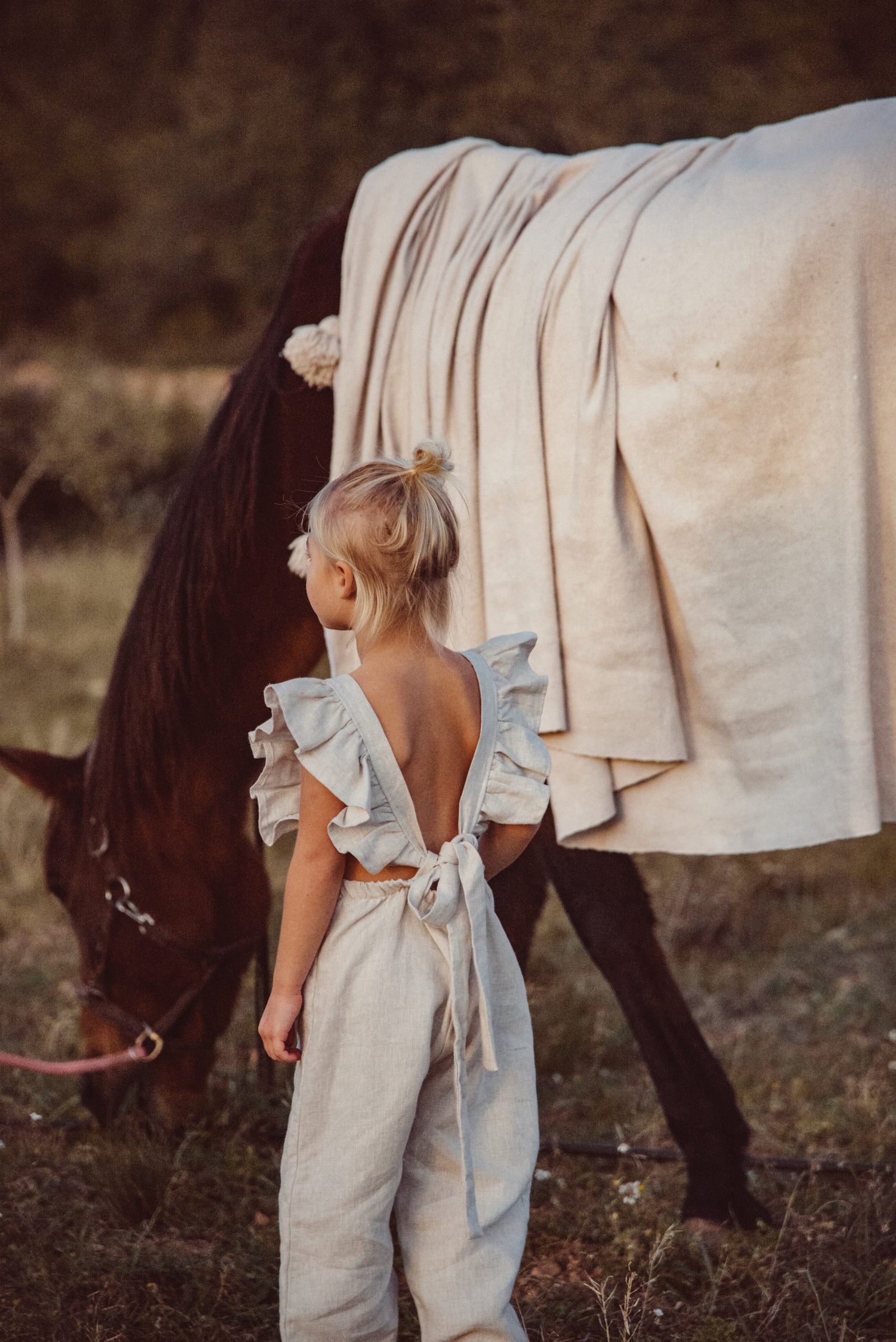 Girl's Florence Dungarees