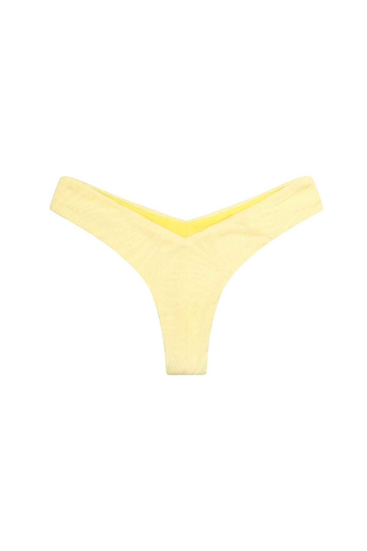 Chad Bikini Bottom | Pale Yellow FINAL SALE